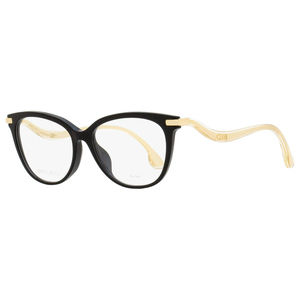 Jimmy Choo Alternative Fit Eyeglasses JC259/F 807 Black/Gold 53mm